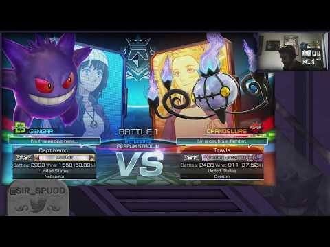 Gengar vs Chandelure - Pokken Tournament Ranked