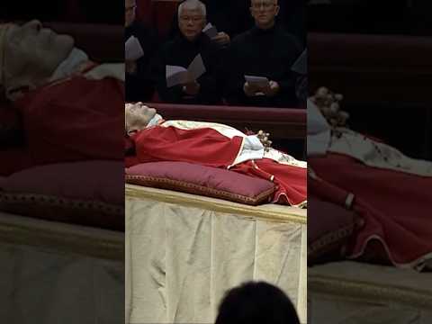 Benedict XVI’s secretary returned to The Vatican for the first year anniversary of the Pope’s death