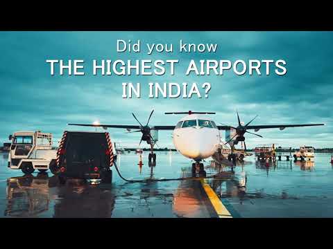 The Highest Airports in India | FlyBird Tourism