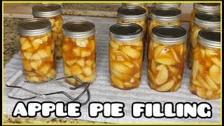 APPLE PIE FILLING WATER BATH CANNING | Homemade Apple Pie Recipe