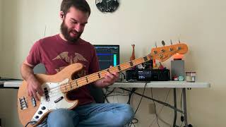 Death Cab for Cutie - Autumn Love - Bass Cover