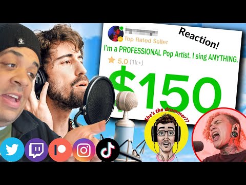 ALEX HEFNER PAID A FIVERR POP ARTIST 150$ TO SING LORNA SHORE LYRICS...THIS I GOTTA SEE!! - Reaction