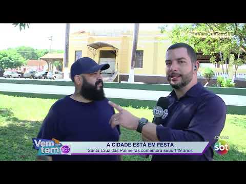 VEM QUE TEM: SANTA CRUZ DAS PALMEIRAS