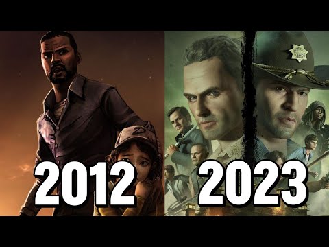 Evolution of The Walking Dead Games (2012-2023)