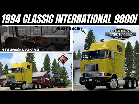 ✅ American Truck Simulator | New INTERNATIONAL 9800I From 1994  [ATS 1.43/1.42]