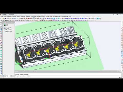 Integration einer DMU 60P in CondaCam4.1. Postprozessor mit NC-Code Ebenen-Ausgabe mit Heidenhain Zyklus19 -und Simultan-Ausgabe mit M128