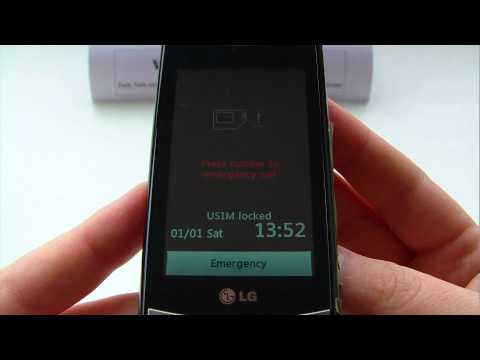 comment debloquer lg viewty smart gc900