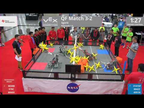 2017 VRC-MS Spir QF3-2 - 8838B 578C 8066X vs 31415P 6842Z 4951H - 49 to 1