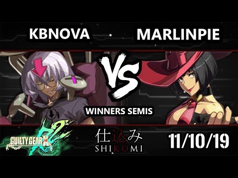 Shikomi GGXRD - KBNova (Bedman) Vs. MarlinPie (I-No) Guilty Gear Xrd REV 2 Winners Semis