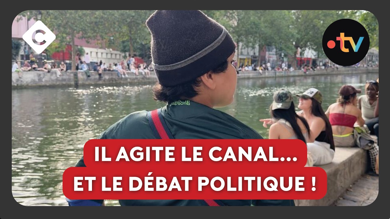 « Hamza la douane », l’ado qui agite le canal Saint-Martin - La Story de Louis Amar