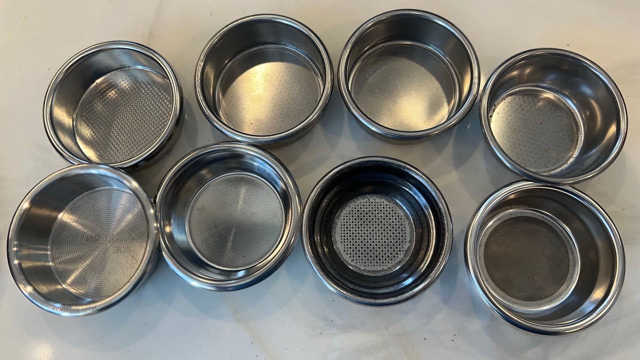 Espresso Filter Basket Comparison including IMS Big Bang