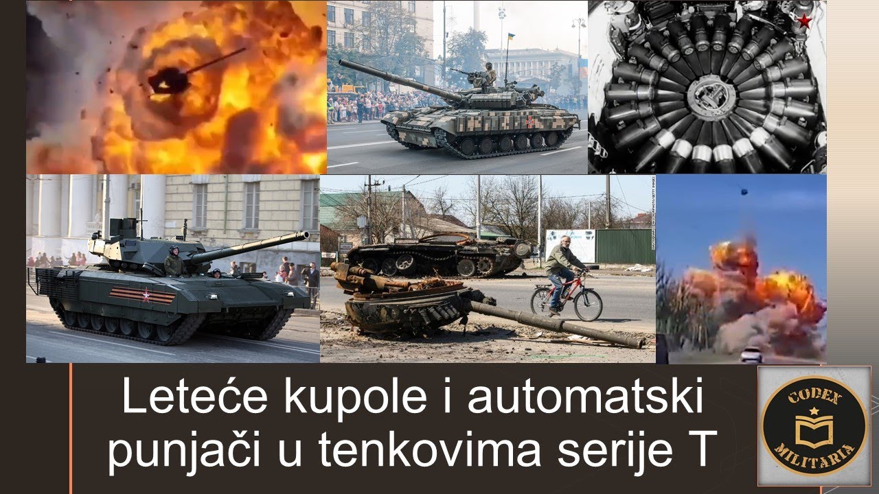 Leteće kupole i automatski punjači u tenkovima serije T