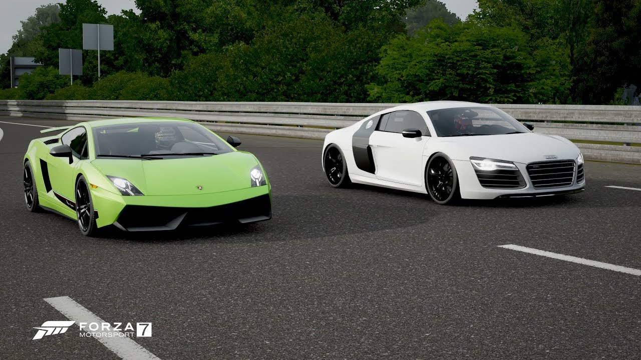 Lamborghini Gallardo drag races Audi R8 in V10 virtual showdown | DriveMag  Cars
