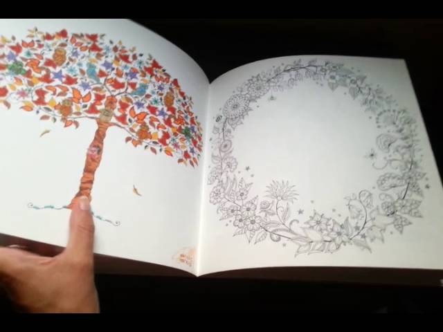 Vídeo relacionado con Jardines Secretos y Ramos de Ensueño lLibro para colorear
