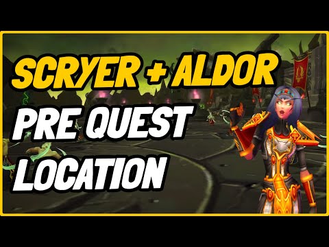 Aldor and Scryer Pre quest - how to choose the faction