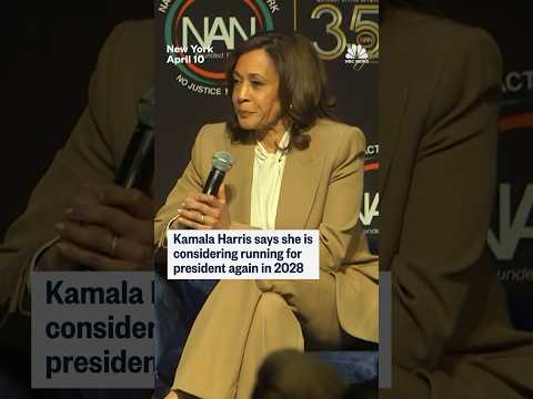 Kamala Harris says she is considering running for president again in 2028
