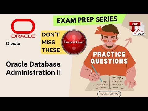 1z0-083 Exam Tutorial🔥IMPORTANT TOPICS🔥| Oracle Database Administration II ORACLE | Tips & Tricks
