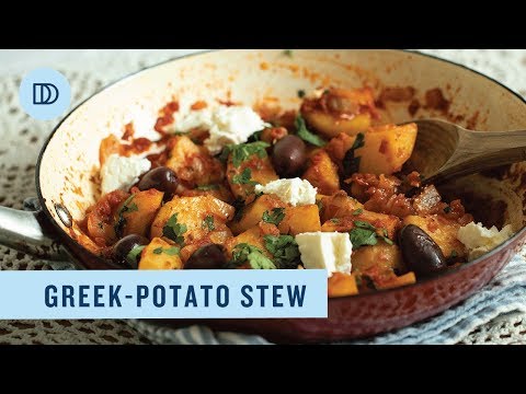 Patates Yahni: Greek - Potato Stew/VEGAN