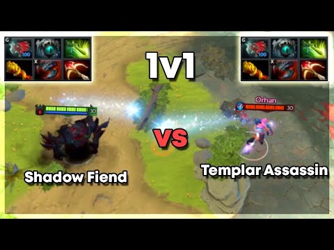 Dota 2 - Shadow Fiend VS Templar Assassin MID