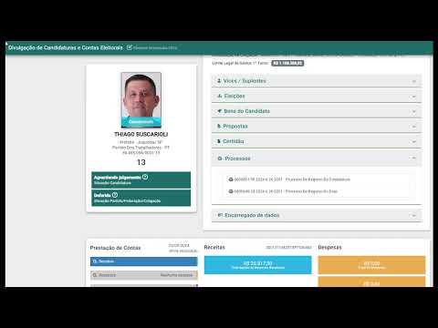 ELEIÇÕES 2024 DE JUQUITIBA PROCESSOS DIVULGAÇÃO MOVIMENTAÇÃO NOS PROCESSOS.