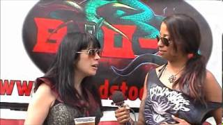 Emily Ovenden (Pythia) interview @Bloodstock 2012 with Sophie.K (TotalRock)