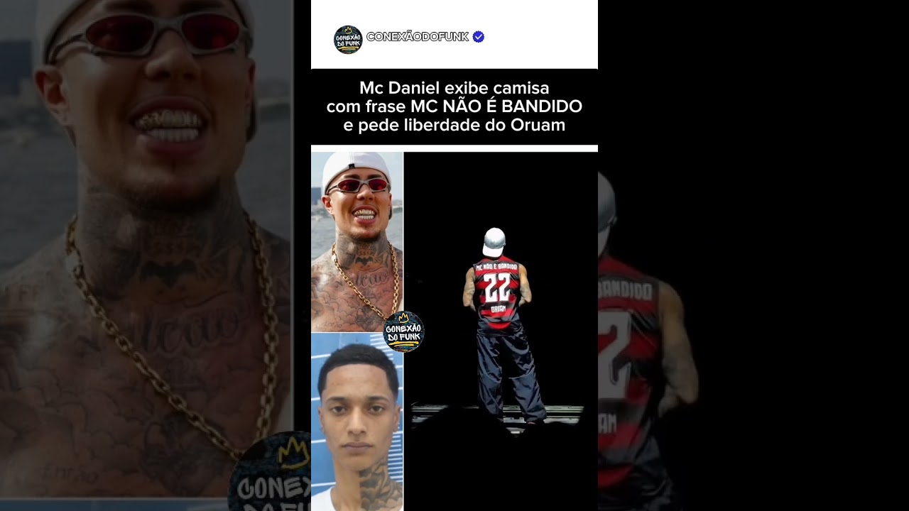 “MC NÃO É B4ND!D0” 🎙️🔥mcdanielll #traprj #viralvideo #funk #reels #shorts