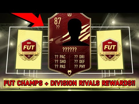 87 RATED RED PLAYER PICK! FUT CHAMPS AND DIVISION RIVALS REWARDS! - FIFA 21 ULTIMATE TEAM!!