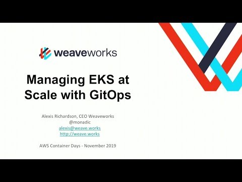 AWS Container Day San Diego - Keynote with Alexis Richardson