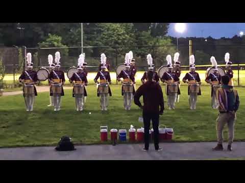 Cadets 2021 Drumline | In the lot - Quincy MA