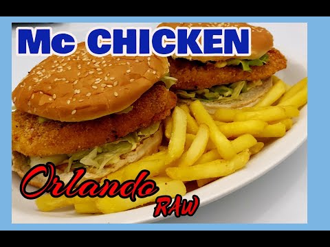 HOW TO MAKE Mc CHICKEN BURGERS