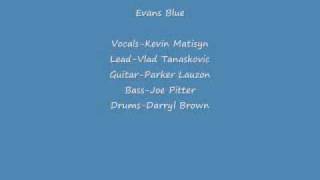 A Cross and A Girl Named Blessed-Evans Blue (Lyrics)