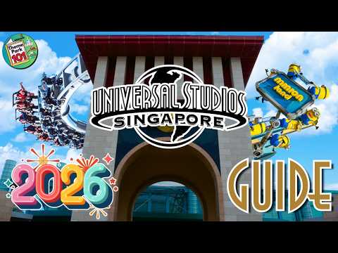 Video: Universal Studios Singapore RIDES & ATTRACTIONS - 2026