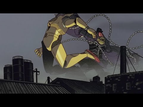 Megadeus Fight!  Big O vs Beck Victory Deluxe [The Big O 1999]