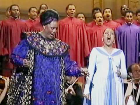 Jessye Norman + Kathleen Battle  'He's Got The Whole World In His Hand'  1990