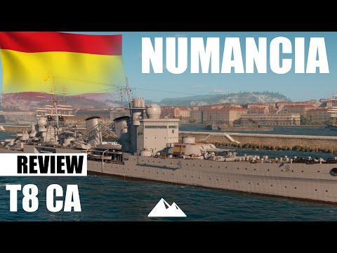 NUMANCIA, der ausichtslose Kampf gegen Cataluna? - World of Warships | [Review] [Deutsch] [60fps]