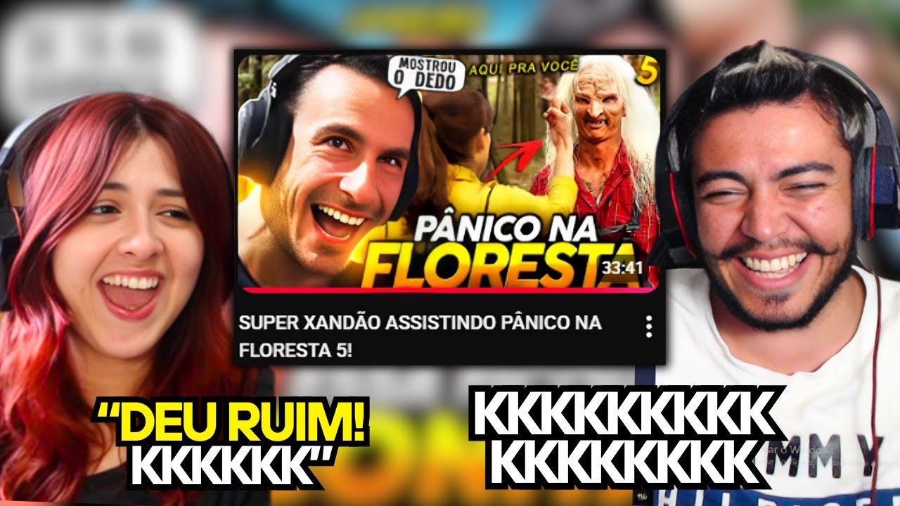 SUPER XANDÃO ASSISTINDO PÂNICO NA FLORESTA 5! | REACT