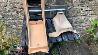 Mercedes 107 SL: Farba mieszana na zamówienie pod kolor tapicerki