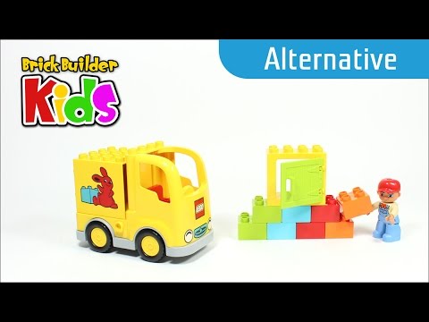 Vidéo LEGO Duplo 10601 : Le camion de livraison