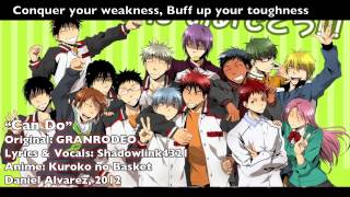 Download lagu ENGLISH 'Can Do' Kuroko no Basket (TV Size) mp3