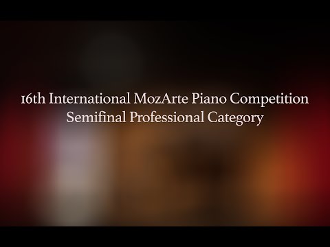 LIVE : International MozArte Piano Competition - Semifinal Professional Category