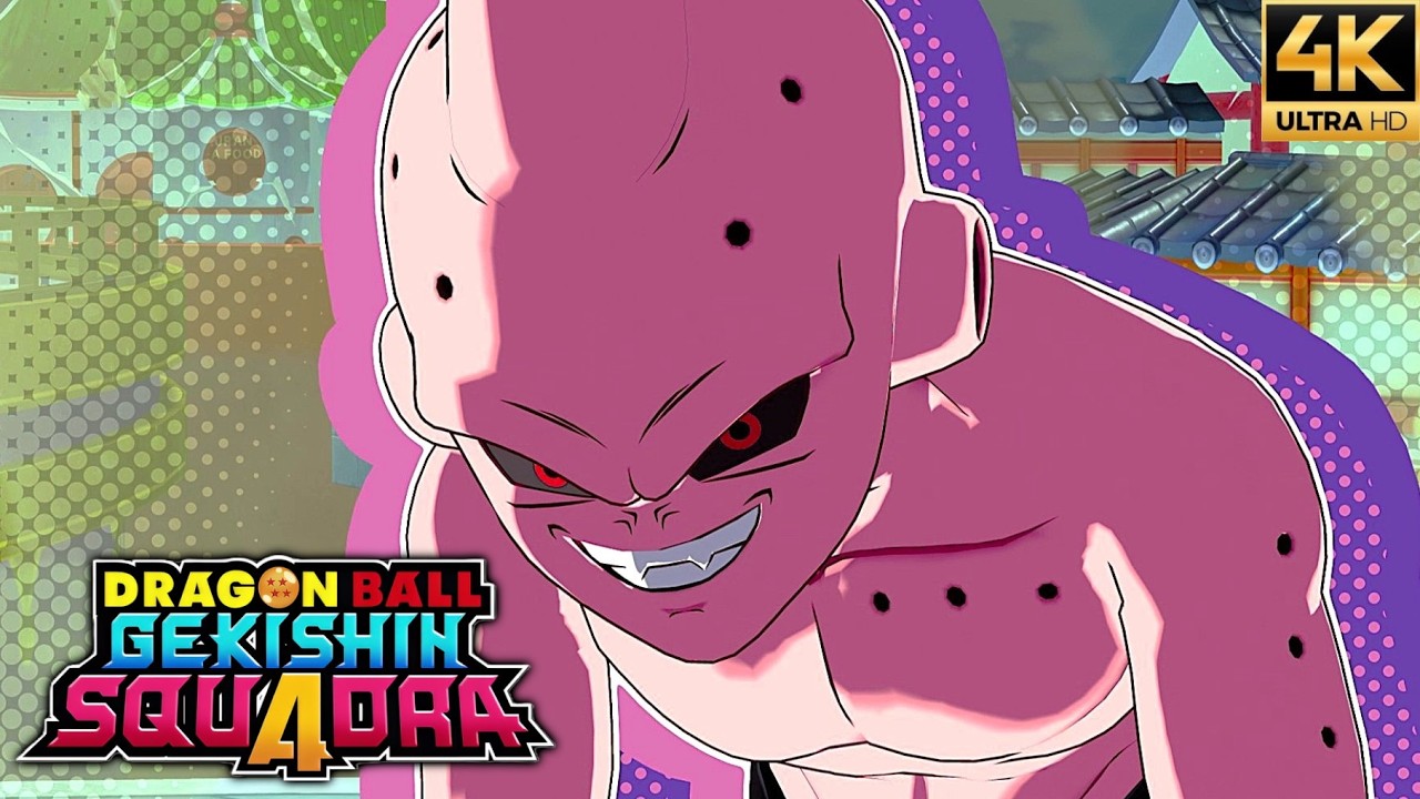 Dragon Ball Gekishin Squadra - Kid Buu All Supers, Intros & Emotes (4K 60FPS)