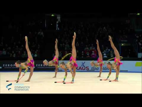 Finland Hoops and Clubs - Rhythmic Gymnastics World Cup 2016 Espoo