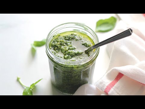 Basil Pesto | How to Make Traditional Basil Pesto | Homemade Pesto Recipe