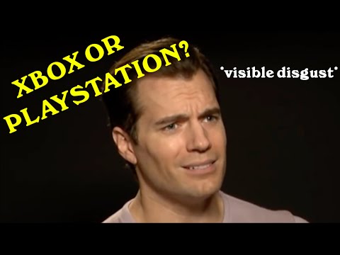 Henry Cavill being a GAMER for 4 min and 20 sec (part 2) (The Witcher & Warhammer 40k)