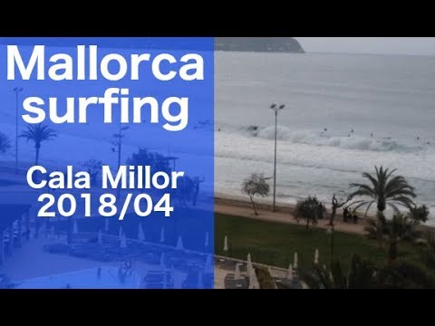 Mallorca Surfing 2018/04/08 morning