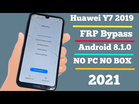 Huawei Y7 2019 FRP Lock Bypass Easy Steps & Quick Method 100% Work