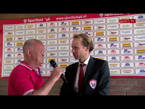 SportlustTV | Interview Martijn Smaling na de wedstrijd Sportlust '46 - Xerxes DZB