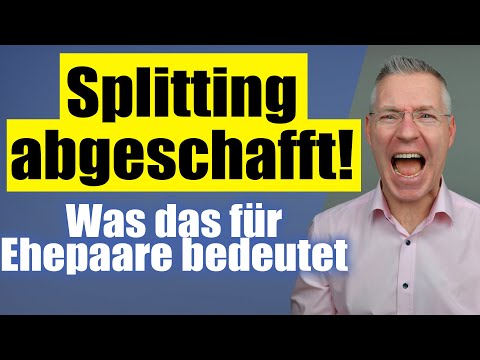 Ehegattensplitting Abschaffung! Wie es dein Steuersystem beeinflusst I Steuerberater erklärt