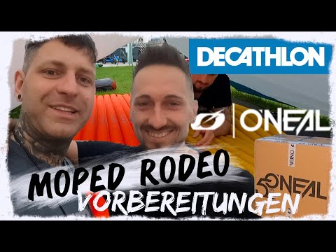 Vorbereitungen Moped Rodeo | Vorstellung Sponsoren | inoffizielles Bewerbungsvideo an Fritz Meinecke
