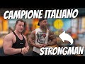 ALLENO IL CAMPIONE ITALIANO DI STRONGMAN IN PALESTRA